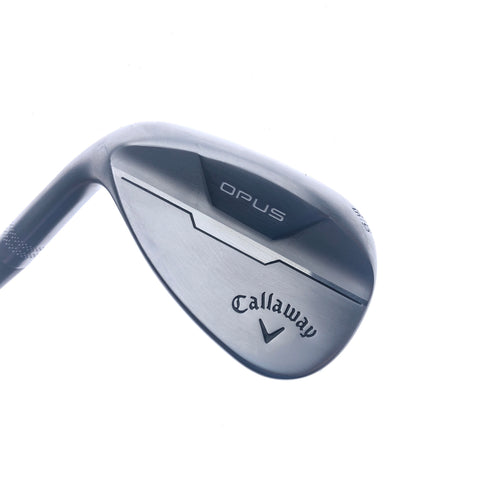 Used Callaway Opus Brushed Chrome Gap Wedge / 50 Degrees / Wedge / Left-Handed