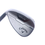 Used Callaway Opus Brushed Chrome Gap Wedge / 50 Degrees / Wedge / Left-Handed
