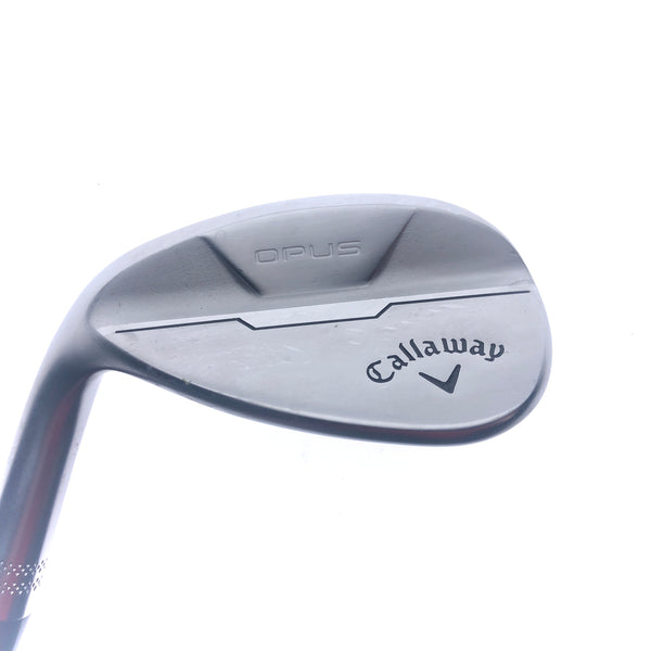 Used Callaway Opus Brushed Chrome Gap Wedge / 50 Degrees / Wedge / Left-Handed