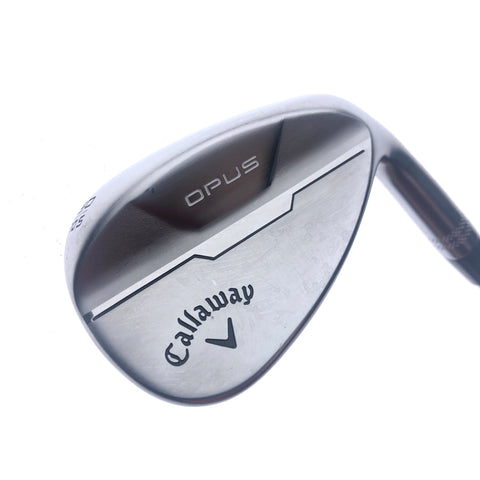 Used Callaway Opus Brushed Chrome Gap Wedge / 50.0 Degrees / Wedge Flex