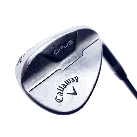 Used Callaway Opus Brushed Chrome Gap Wedge / 50.0 Degrees/ Wedge Flex