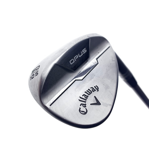 Used Callaway Opus Brushed Chrome Gap Wedge / 50.0 Degrees / Wedge Flex