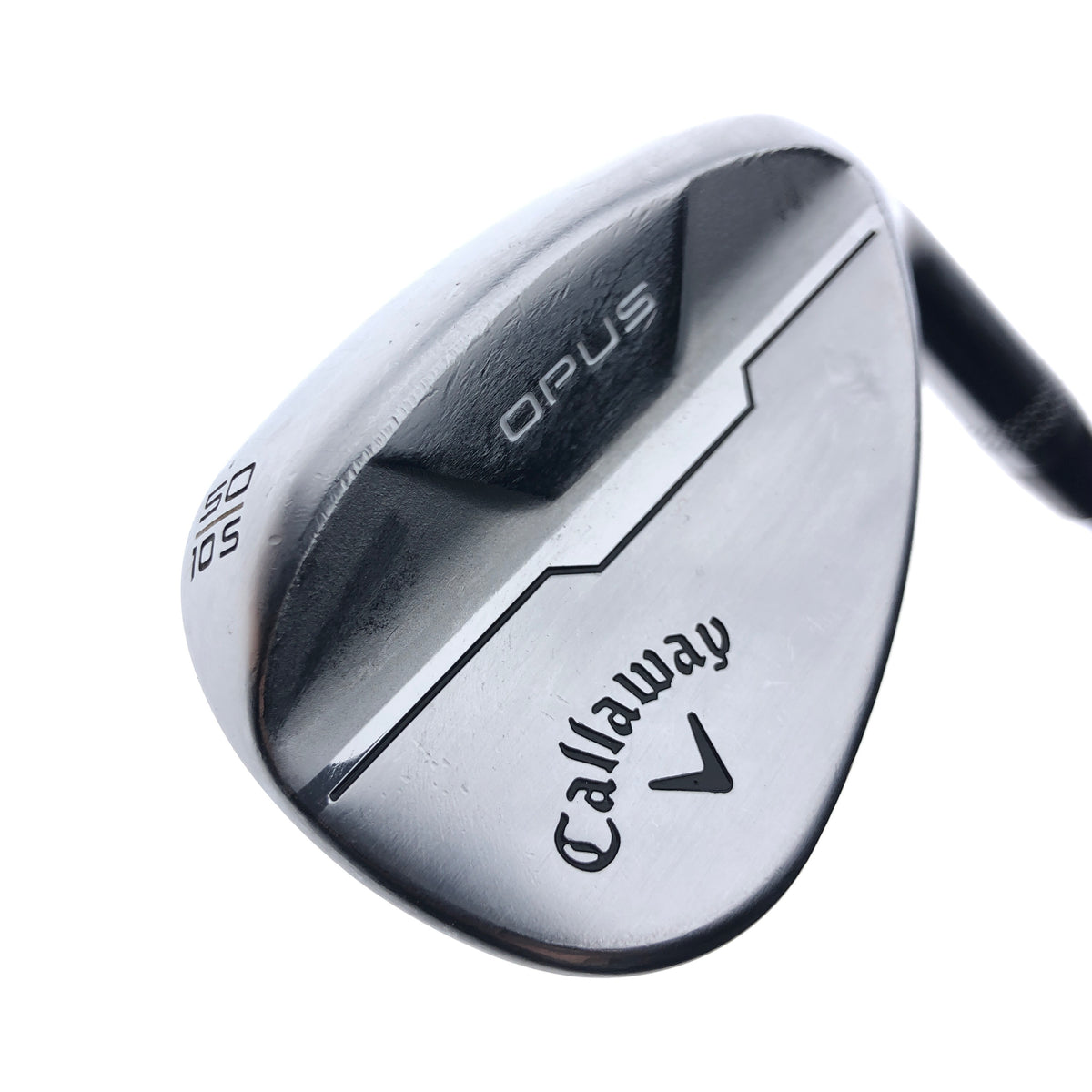 Used Callaway Opus Brushed Chrome Gap Wedge / 50.0 Degrees / Wedge Flex
