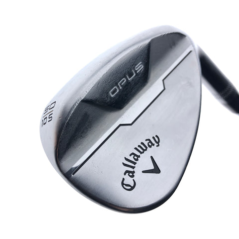 Used Callaway Opus Brushed Chrome Gap Wedge / 50.0 Degrees / Wedge Flex