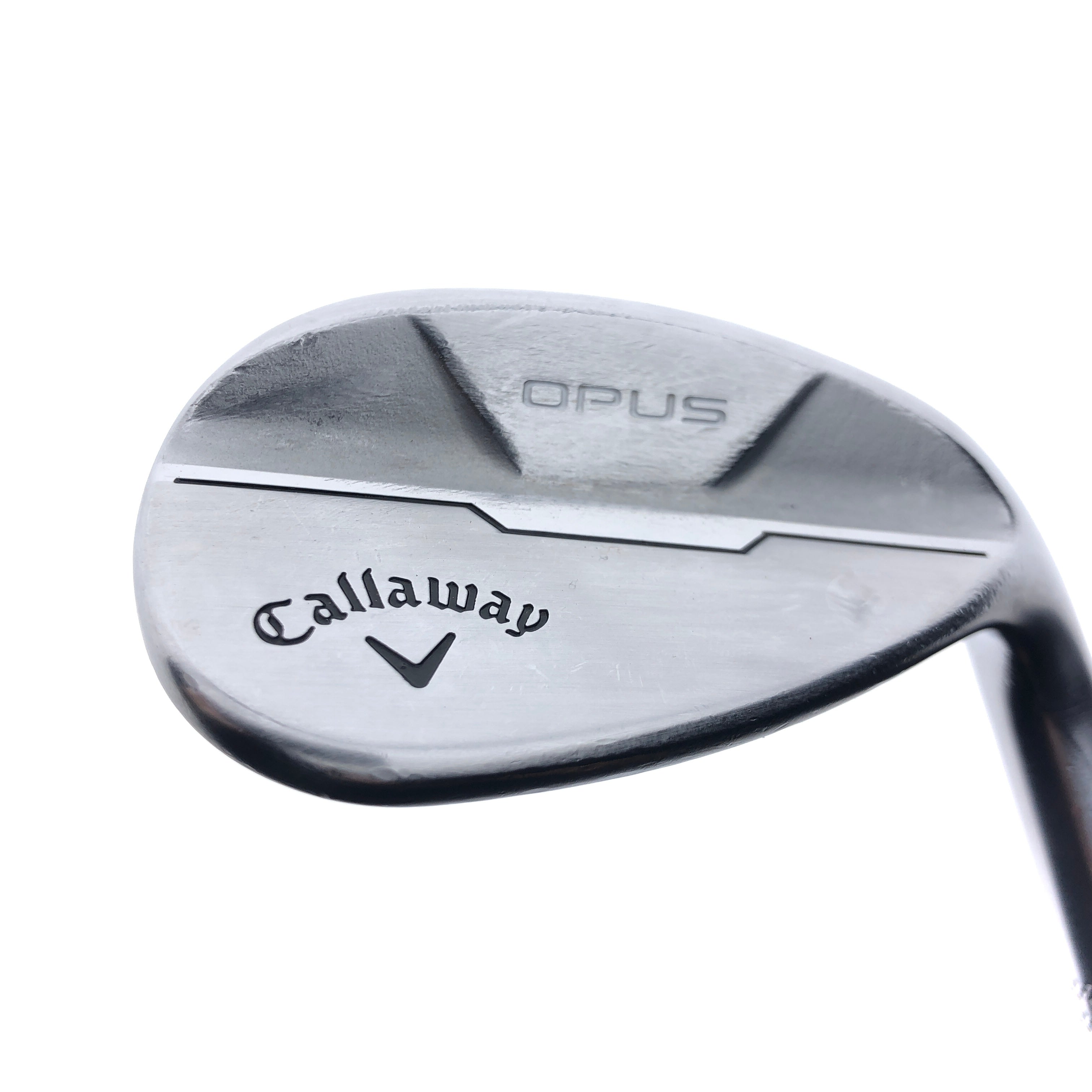 Used Callaway Opus Brushed Chrome Gap Wedge / 50.0 Degrees / Wedge Flex