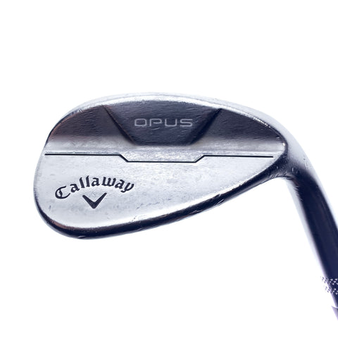 Used Callaway Opus Brushed Chrome Gap Wedge / 50.0 Degrees/ Wedge Flex