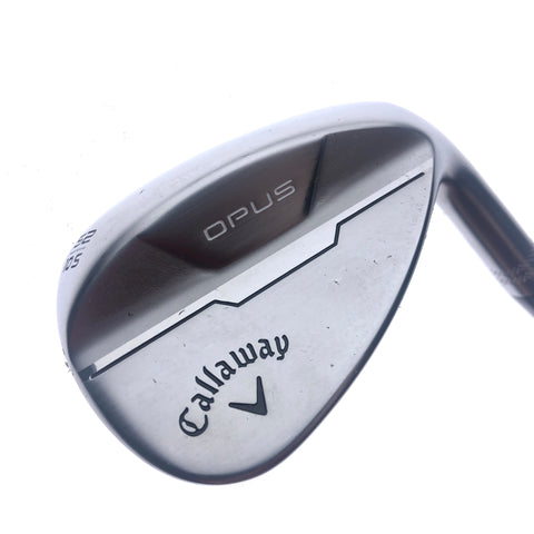 Used Callaway Opus Brushed Chrome Gap Wedge / 52.0 Degrees / Ladies Flex