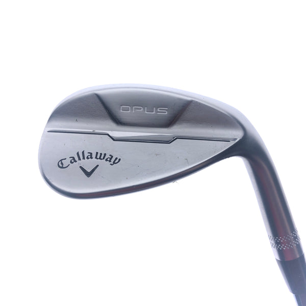Used Callaway Opus Brushed Chrome Gap Wedge / 52.0 Degrees / Ladies Flex