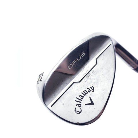Used Callaway Opus Brushed Chrome Gap Wedge / 52.0 Degrees / Stiff Flex