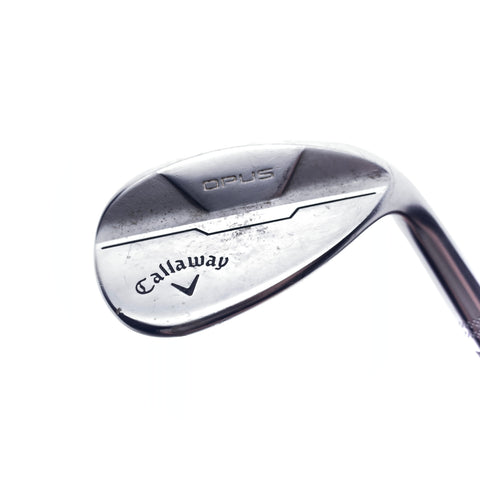 Used Callaway Opus Brushed Chrome Gap Wedge / 52.0 Degrees / Stiff Flex