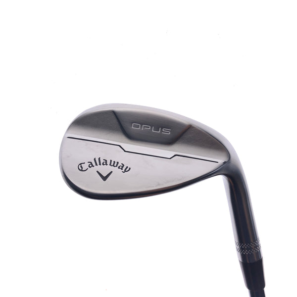 Used Callaway Opus Brushed Chrome Gap Wedge / 52.0 Degrees / Wedge Flex