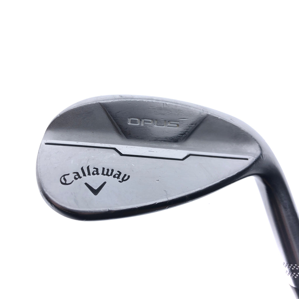 Used Callaway Opus Brushed Chrome Gap Wedge / 52.0 Degrees / Wedge Flex
