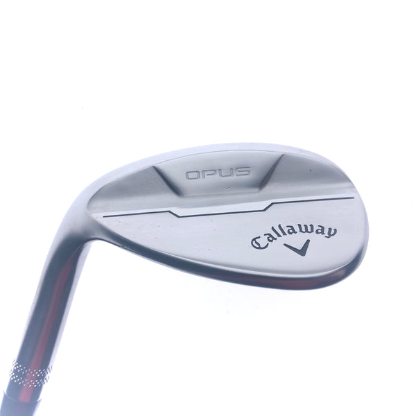 Used Callaway Opus Brushed Chrome Lob Wedge / 58 Degrees / Wedge / Left-Handed