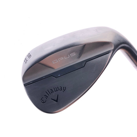 Used Callaway Opus Brushed Chrome Lob Wedge / 58.0 Degrees / Stiff Flex