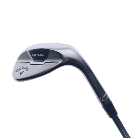 Used Callaway Opus Brushed Chrome Lob Wedge / 58.0 Degrees / Stiff Flex