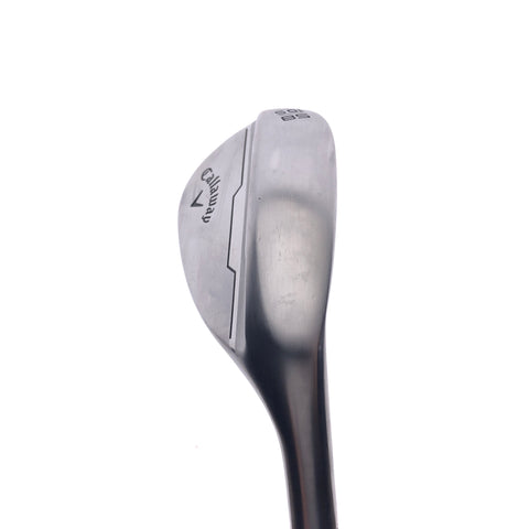 Used Callaway Opus Brushed Chrome Lob Wedge / 58.0 Degrees / Stiff Flex