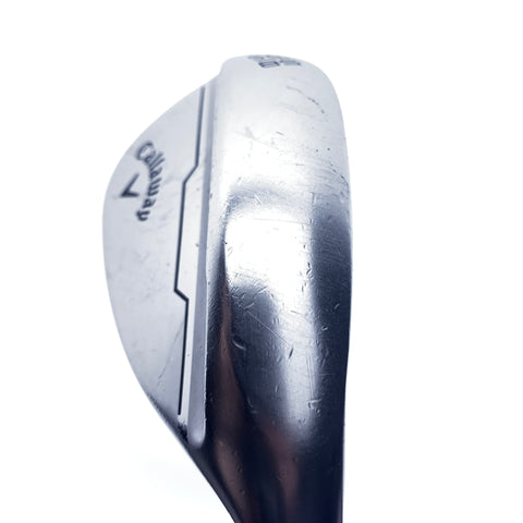Used Callaway Opus Brushed Chrome Lob Wedge / 58.0 Degrees / Stiff Flex