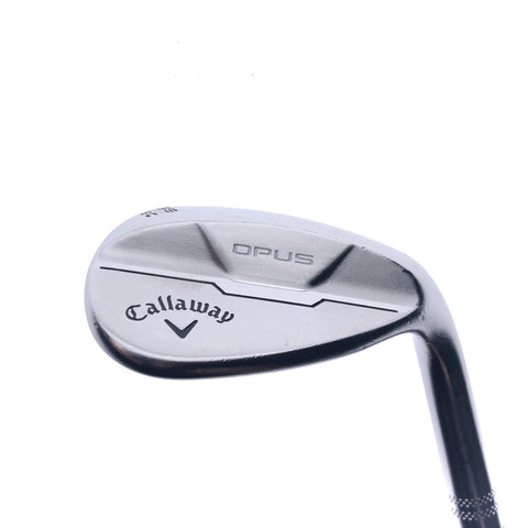 Used Callaway Opus Brushed Chrome Lob Wedge / 58.0 Degrees / Stiff Flex
