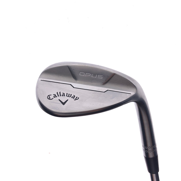 Used Callaway Opus Brushed Chrome Lob Wedge / 58.0 Degrees / Stiff Flex