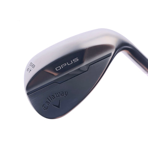 Used Callaway Opus Brushed Chrome Lob Wedge / 58.0 Degrees / Wedge Flex
