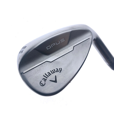 Used Callaway Opus Brushed Chrome Lob Wedge / 58.0 Degrees / Wedge Flex
