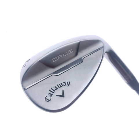 Used Callaway Opus Brushed Chrome Lob Wedge / 58.0 Degrees / Wedge Flex