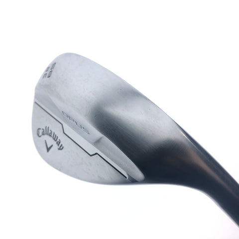 Used Callaway Opus Brushed Chrome Lob Wedge / 58.0 Degrees / Wedge Flex