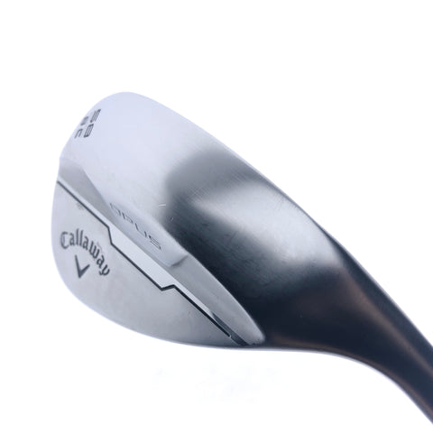 Used Callaway Opus Brushed Chrome Lob Wedge / 58.0 Degrees / Wedge Flex