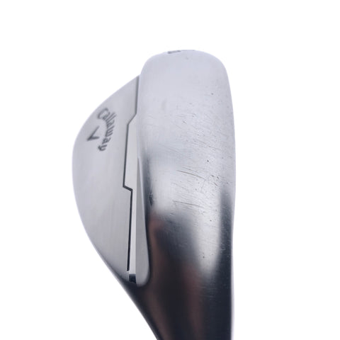 Used Callaway Opus Brushed Chrome Lob Wedge / 58.0 Degrees / Wedge Flex
