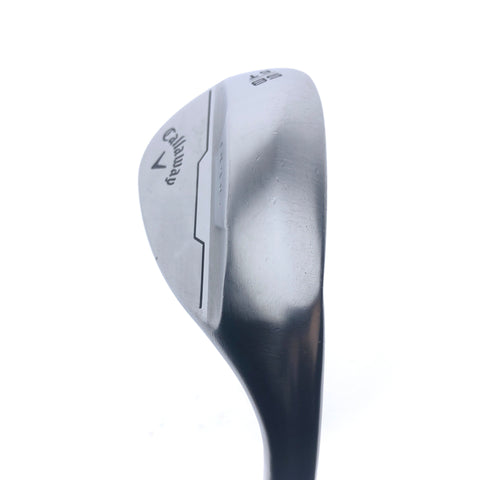 Used Callaway Opus Brushed Chrome Lob Wedge / 58.0 Degrees / Wedge Flex