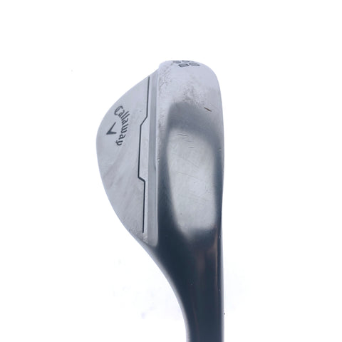 Used Callaway Opus Brushed Chrome Lob Wedge / 58.0 Degrees / Wedge Flex
