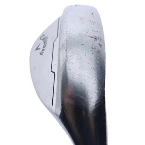 Used Callaway Opus Brushed Chrome Lob Wedge / 58.0 Degrees / Wedge Flex