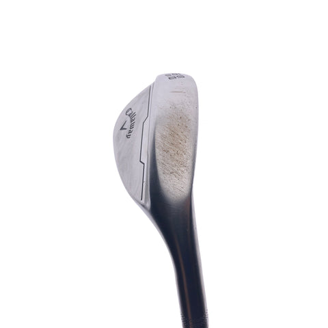 Used Callaway Opus Brushed Chrome Lob Wedge / 58.0 Degrees / Wedge Flex