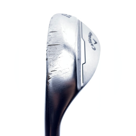 Used Callaway Opus Brushed Chrome Lob Wedge / 58.0 Degrees / Wedge Flex / L-H