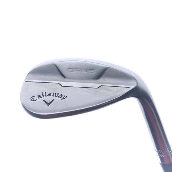 Used Callaway Opus Brushed Chrome Lob Wedge / 58.0 Degrees / Wedge Flex