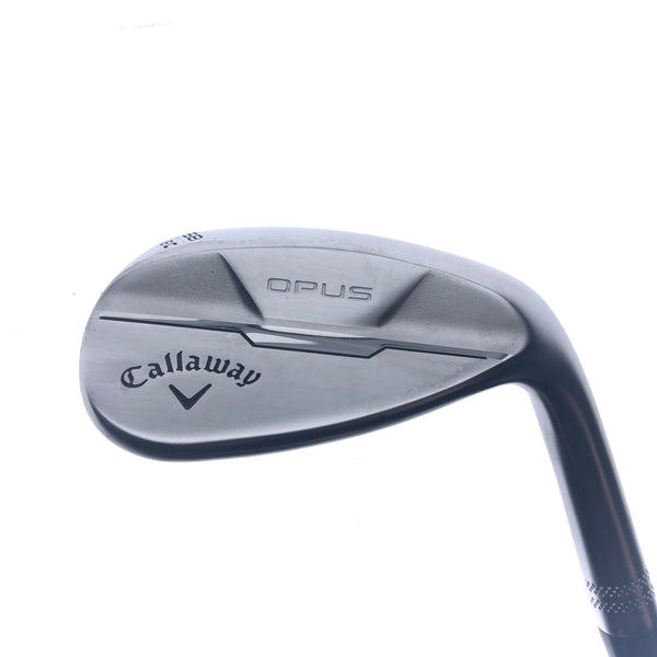 Used Callaway Opus Brushed Chrome Lob Wedge / 58.0 Degrees / Wedge Flex
