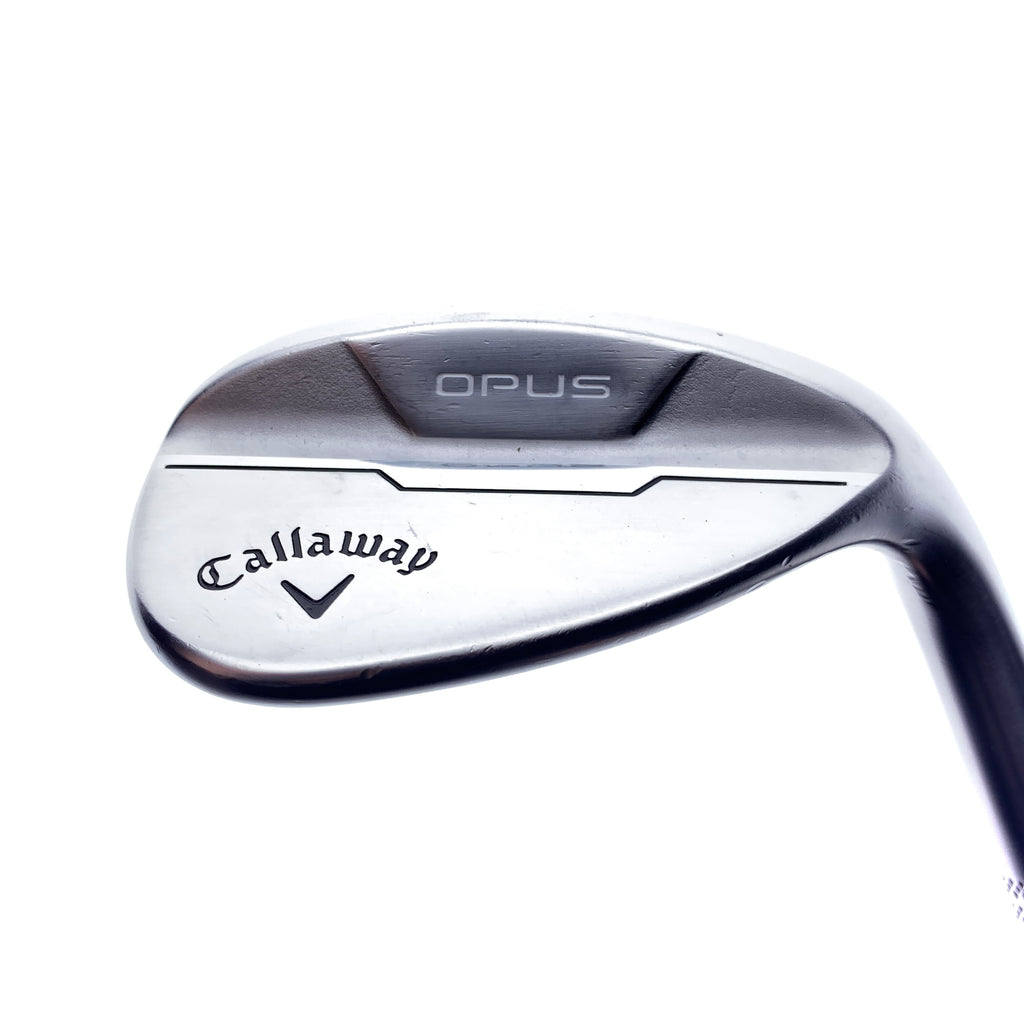 Used Callaway Opus Brushed Chrome Lob Wedge / 58.0 Degrees / Wedge Flex