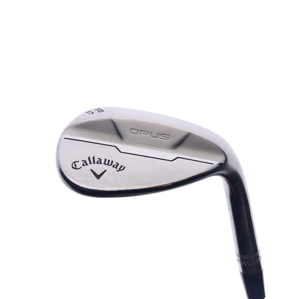 Used Callaway Opus Brushed Chrome Lob Wedge / 58.0 Degrees / Wedge Flex
