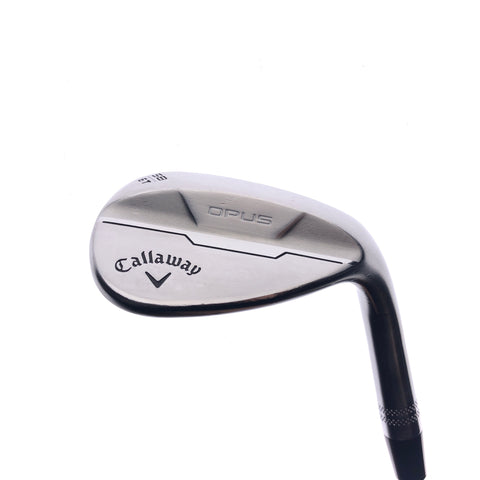 Used Callaway Opus Brushed Chrome Lob Wedge / 58.0 Degrees / Wedge Flex