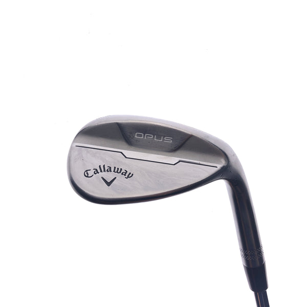 Used Callaway Opus Brushed Chrome Lob Wedge / 58.0 Degrees / Wedge Flex