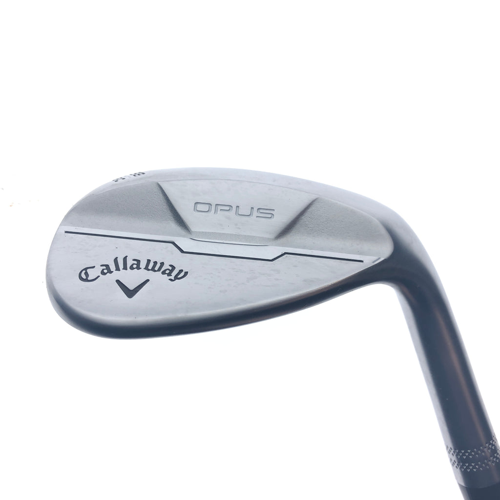 Used Callaway Opus Brushed Chrome Lob Wedge / 58.0 Degrees / Wedge Flex