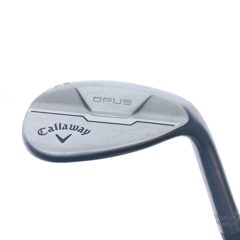 Used Callaway Opus Brushed Chrome Lob Wedge / 58.0 Degrees / Wedge Flex