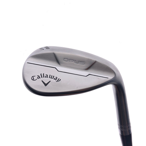 Used Callaway Opus Brushed Chrome Lob Wedge / 58.0 Degrees / Wedge Flex