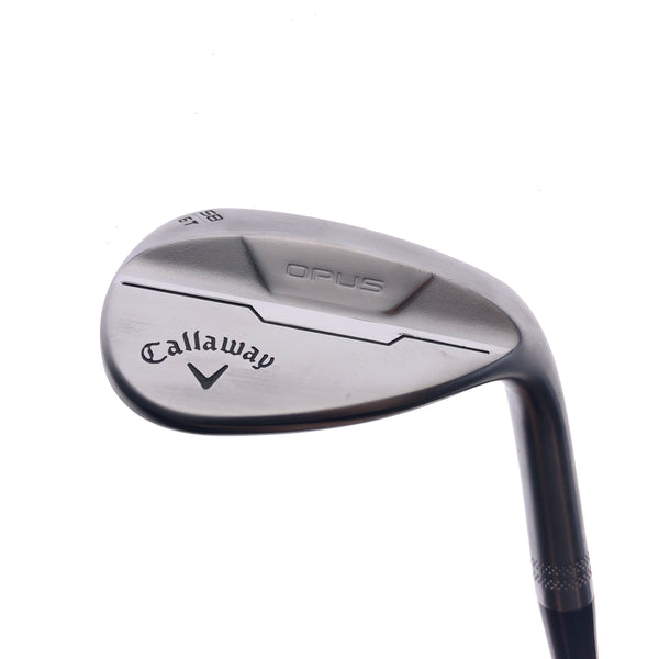 Used Callaway Opus Brushed Chrome Lob Wedge / 58.0 Degrees / Wedge Flex