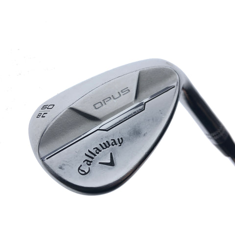 Used Callaway Opus Brushed Chrome Lob Wedge / 60.0 Degrees / Wedge Flex
