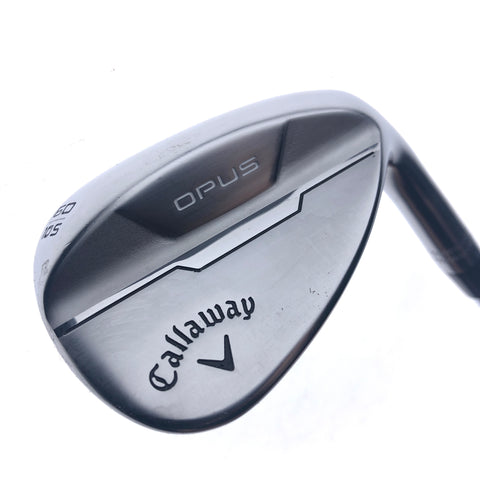 Used Callaway Opus Brushed Chrome Lob Wedge / 60.0 Degrees / Wedge Flex