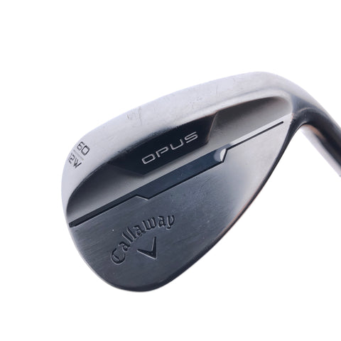 Used Callaway Opus Brushed Chrome Lob Wedge / 60.0 Degrees / Wedge Flex