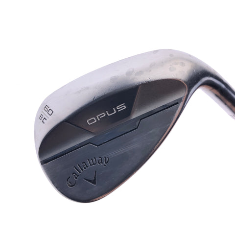 Used Callaway Opus Brushed Chrome Lob Wedge / 60.0 Degrees / Wedge Flex