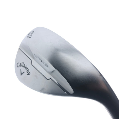 Used Callaway Opus Brushed Chrome Lob Wedge / 60.0 Degrees / Wedge Flex