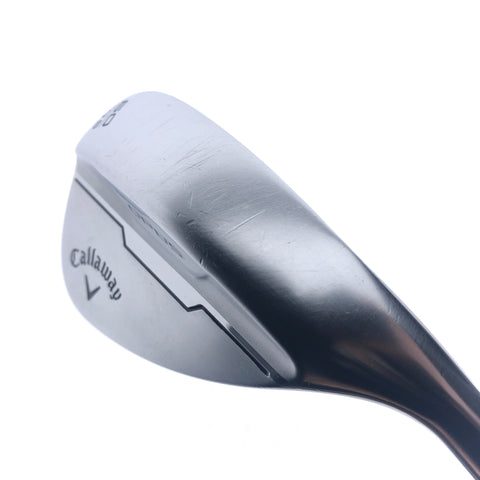 Used Callaway Opus Brushed Chrome Lob Wedge / 60.0 Degrees / Wedge Flex